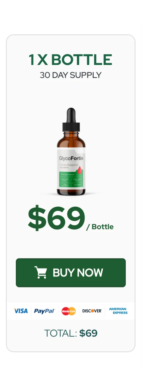 GlycoFortin™ 1 bottle pricing